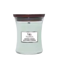 WoodWick Candle Sagewood & Seagrass