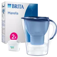 BRITA Marella Cool Water Filter Jug 2,4L + 2 Maxtra Pro All-in-1 Waterfilters