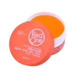 Red One Full Force Aqua Hair Gel Wax Orange 150ml