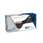 Rękawiczki Eurogloves Soft-Nitryl - Czarne - 100szt Medium