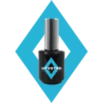 NailPerfect UPVOTED Funky Pastels Collection Soak Off Gelpolish 15ml #237 Spikey Blue