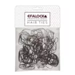 Efalock Rasta Hair Bands Small 100 Pieces Brown