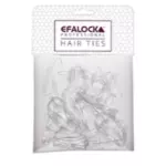 Efalock Rasta Hair Bands Small 100 Pieces Transparent