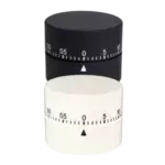 Efalock Round Mechanical Timer White