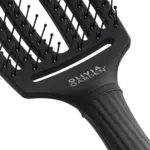 Olivia Garden Fingerbrush Double Bristles Black