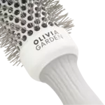Olivia Garden Expert Blowout Speed Wavy Bristles White & Grey 35