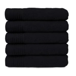 Bob Tuo Hairdresser's Towels Black 12pcs