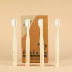 Shampoobars Bamboe Tandenborstel Kinderen 4st
