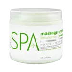 BCL SPA Massage Cream 473ml Lemongrass + Green Tea 