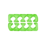 Sibel Silikon-Zehenspreizer - 2 Stück Fluo Grün