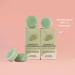 Shampoobars Mini Shampoo & Conditioner Bar Aloë Vera - Komkommer