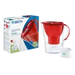 BRITA Marella Cool Waterfilterkan 2,4L + Maxtra Pro All-in-1 Waterfilter Red
