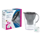 BRITA Marella Cool Waterfilterkan 2,4L + 3 Maxtra Pro All-in-1 Waterfilters Grijs