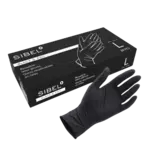 Sibel Black & Pro Latex Reusable Gloves - 20st Large