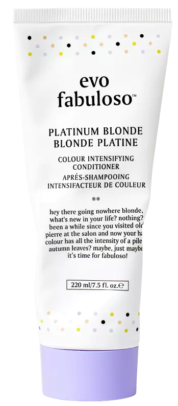 EVO  fabuloso Colour Intensifying Conditioner Platinum Blonde