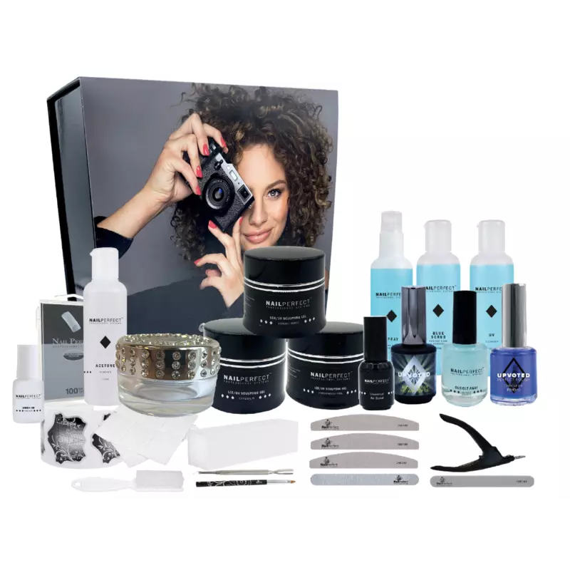 NailPerfect  LED/UV Sculpting Gel Student Kit