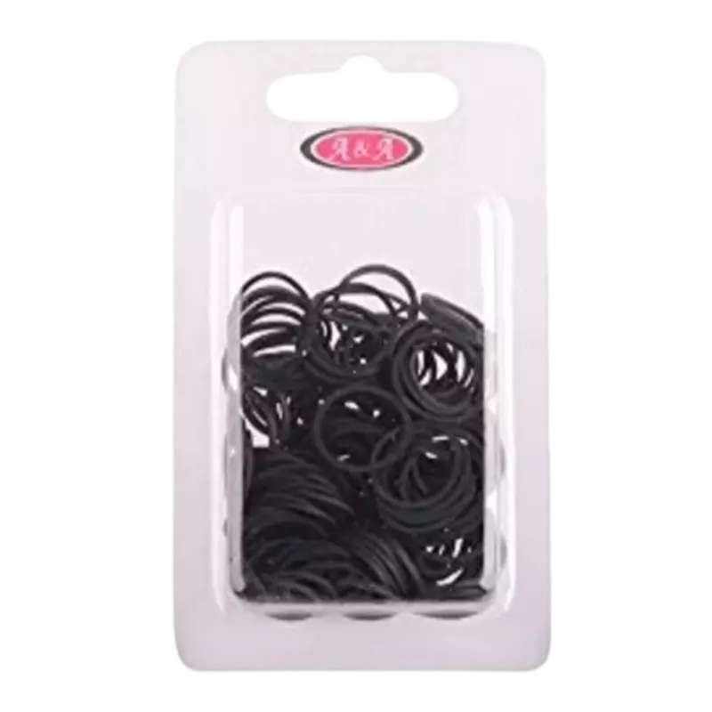 Comair A&A Thick hair elastic bands - 150 pieces