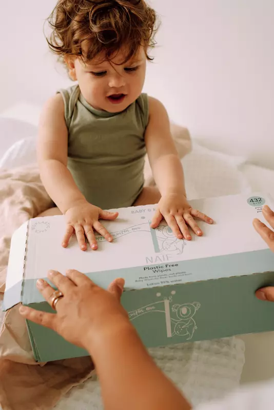 Naïf  Baby & Kids Plastic Free Baby Wipes