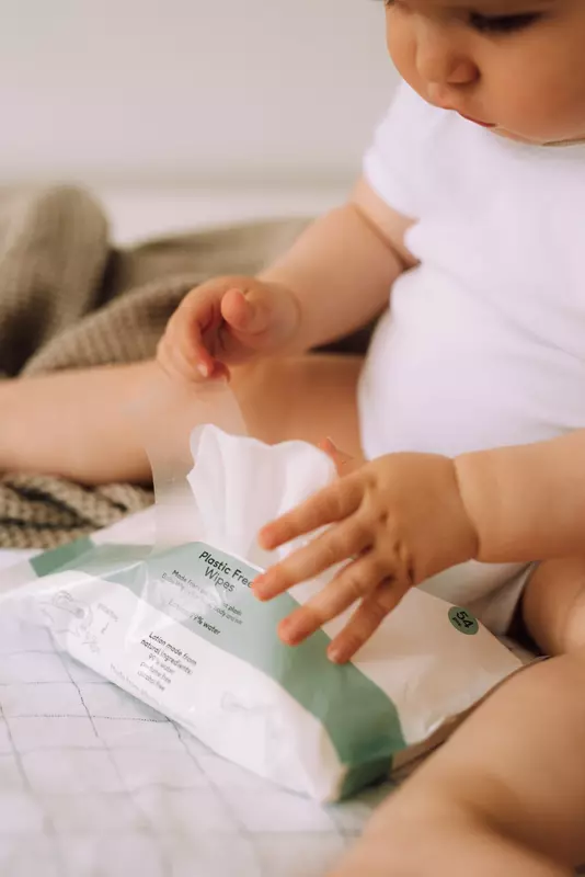 Naïf  Baby & Kids Plastic Free Baby Wipes