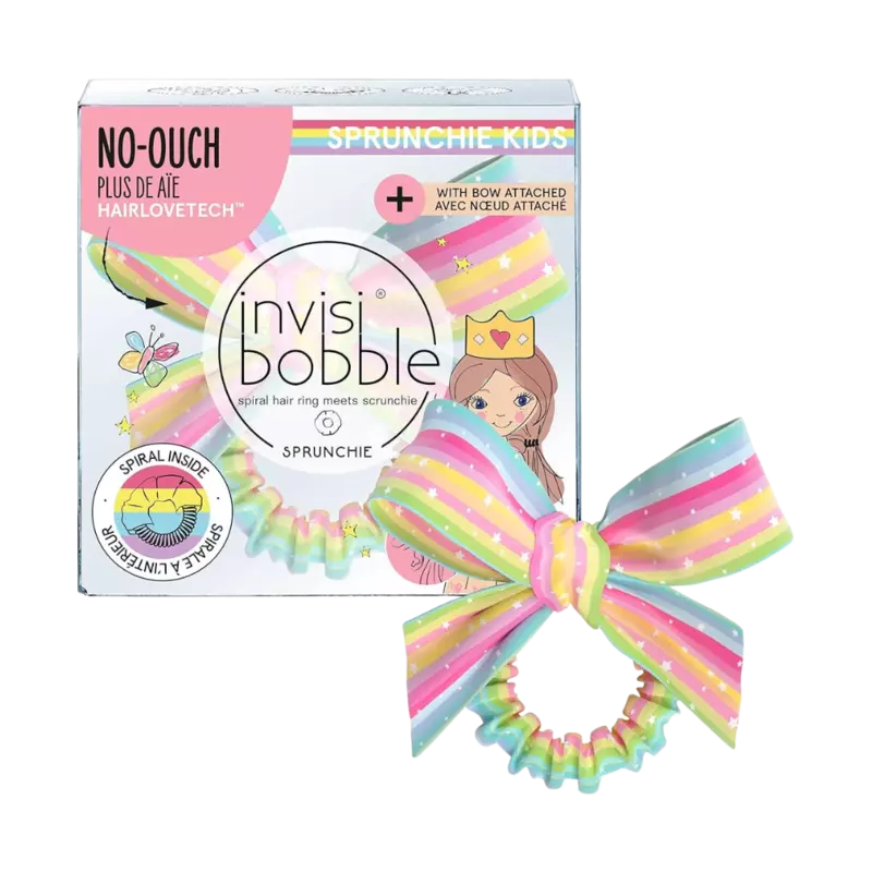 Invisibobble  Kids Slim Sprunchie with Bow