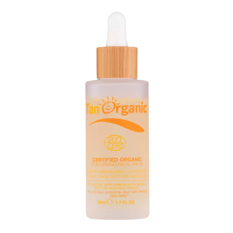 TanOrganic  Facial Self Tan Oil Light Bronze