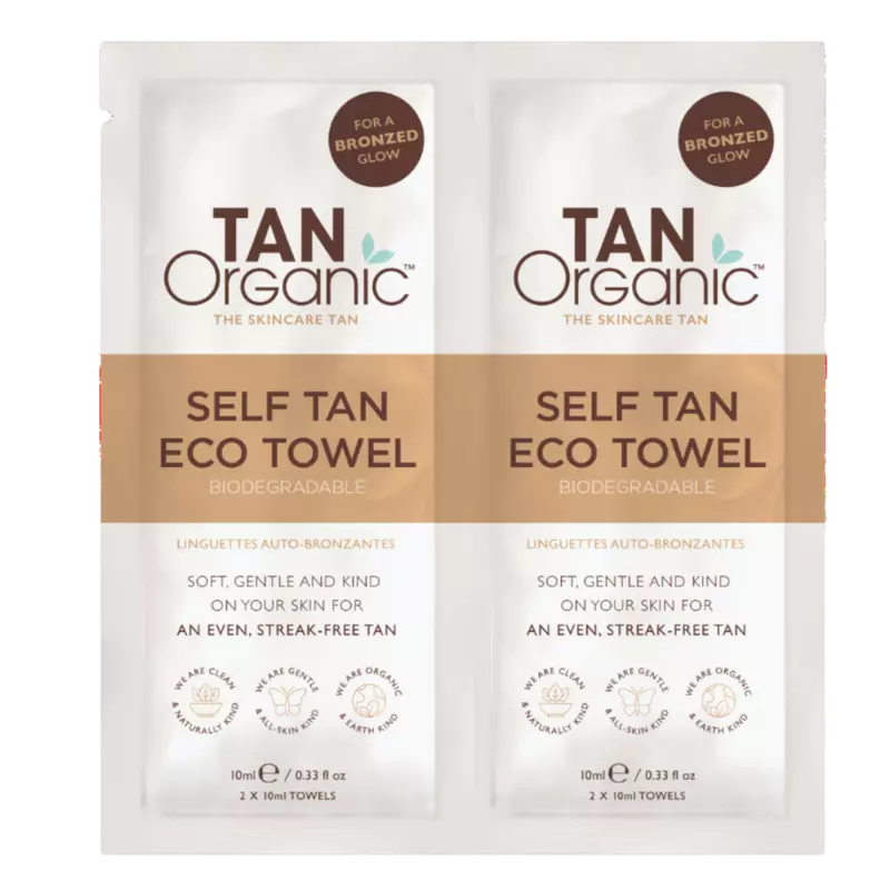 TanOrganic  Self Tan Eco Towel