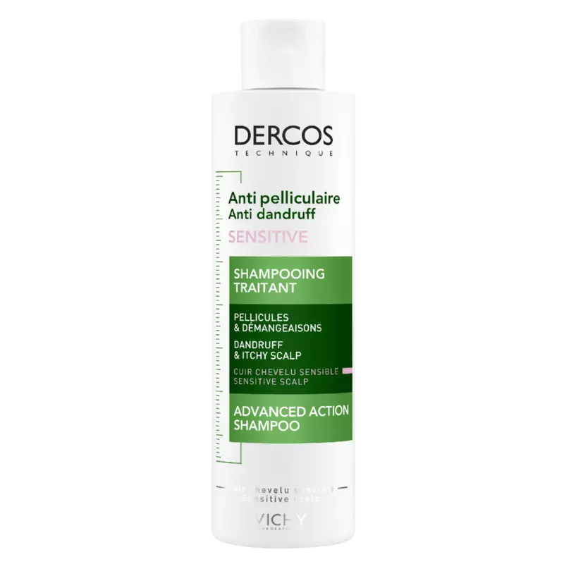 Vichy  Dercos Anti-dandruff Dermatological Shampoo - Sensitive Skin