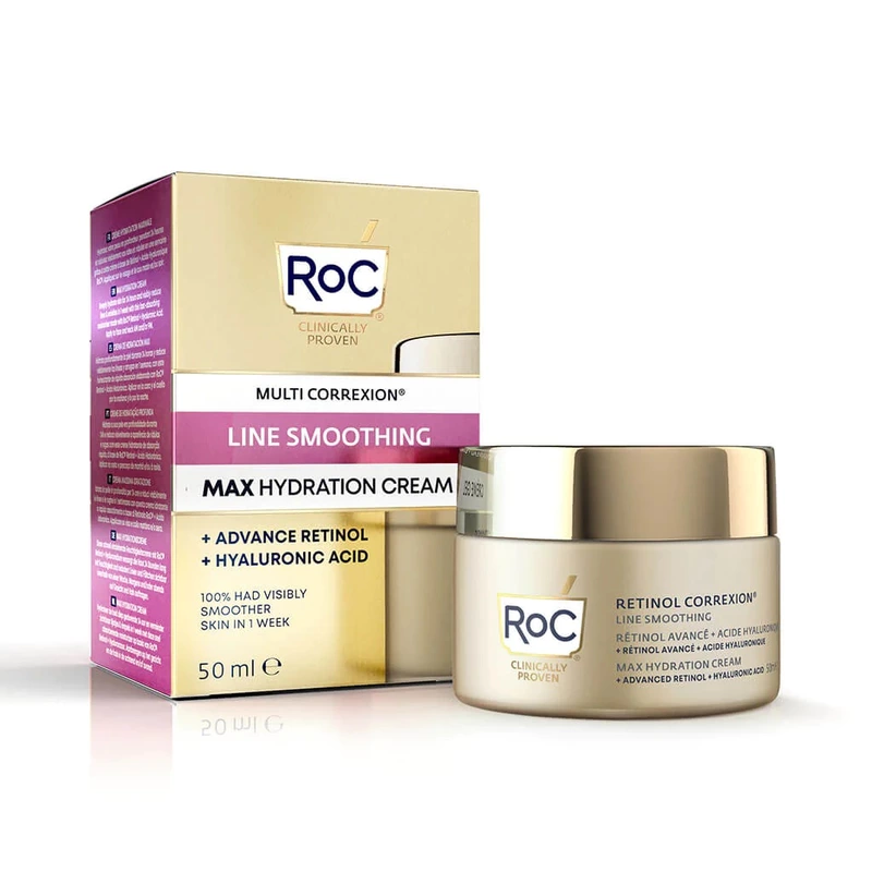 RoC  Retinol Correxion Line Smoothing Max Hydration Cream