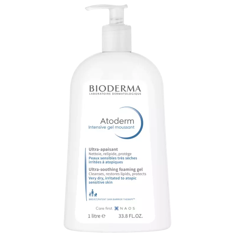 Bioderma  Atoderm Intensive Gel moussant Ultra-Soothing Foaming Gel