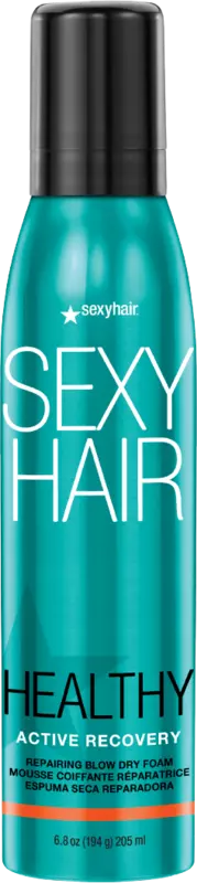 Sexy Hair  Healthy Active Recovery Blow Dry Foam