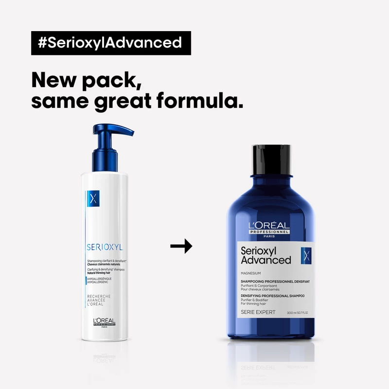 L'Oréal Professionnel  SE Serioxyl Advanced Purifier & Bodifier Shampoo