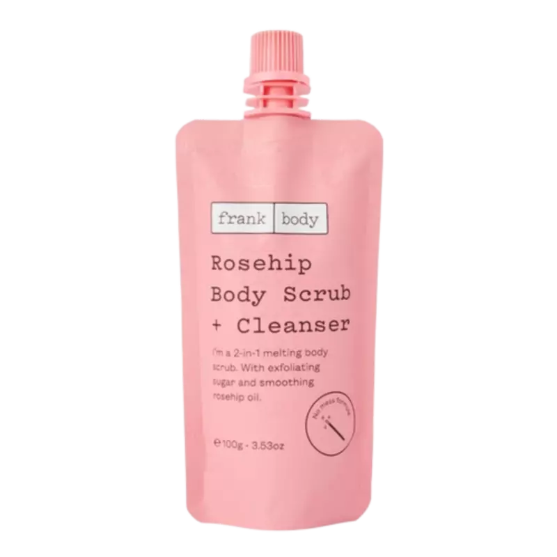 Frank Body  Rosehip Body Scrub + Cleanser