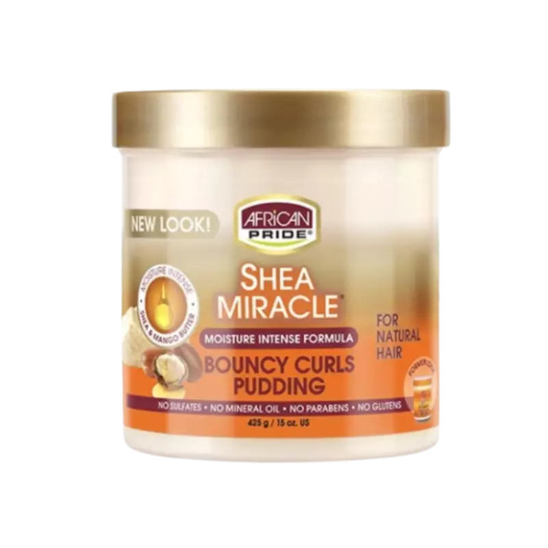 African Pride  Shea Moisture Bouncy Curls Pudding