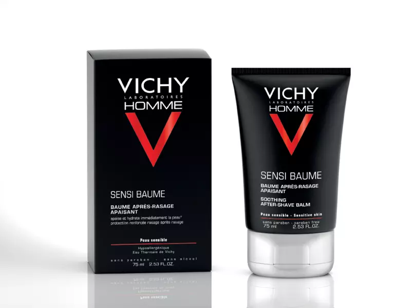 Vichy  Homme Sensi Baume Soothing After-shave Balm