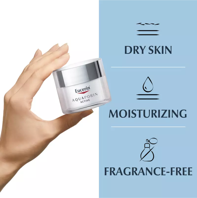 Eucerin  Aquaporin Active Hydraterende Crème Rijke Textuur