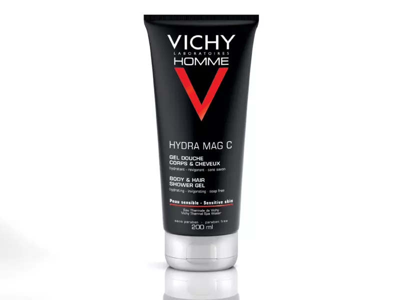 Vichy  Homme Hydra Mag C Body & Hair Shower Gel