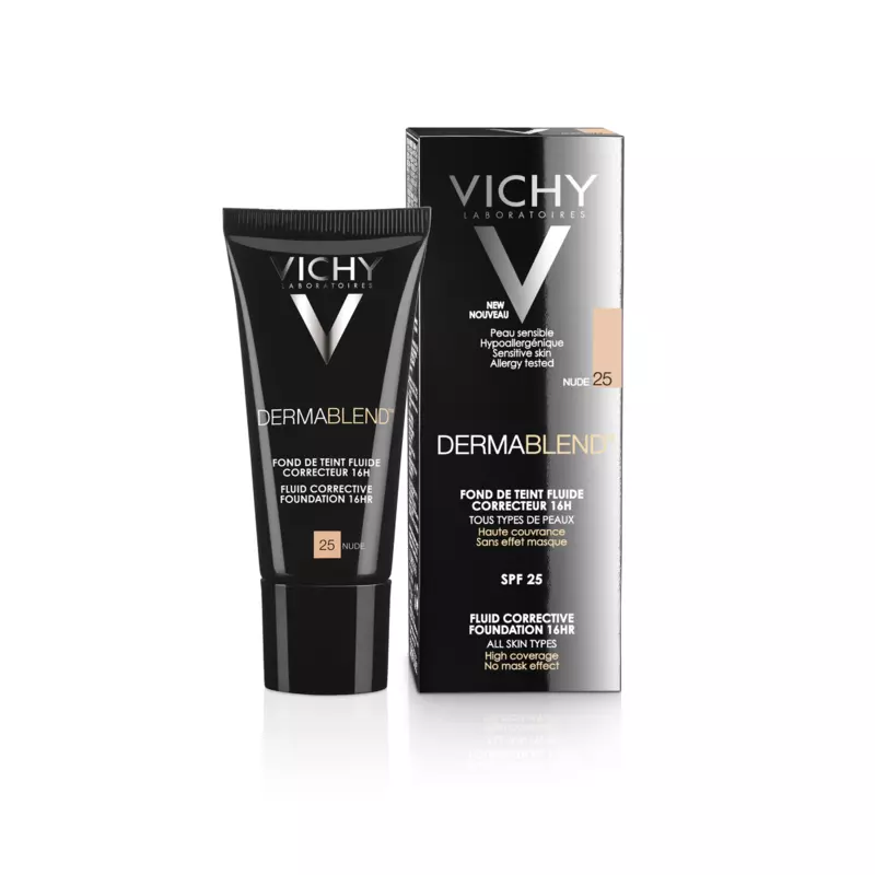 Vichy  Dermablend Fluid Corrective Foundation 16hr - 25 Nude