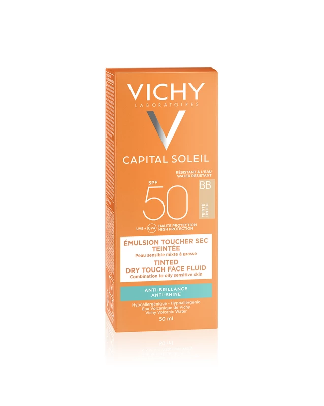 Vichy  Capital Soleil Tinted Dry Touch Face Fluid SPF50