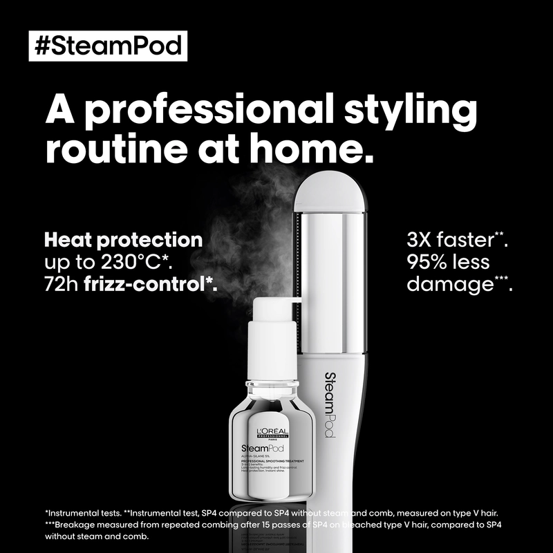 L'Oréal Professionnel  SteamPod 4.0 + Smoothing Treatment Set