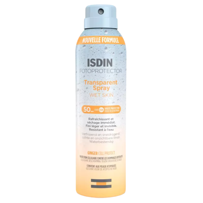 ISDIN  Fotoprotector Transparant Spray Wet Skin SPF50