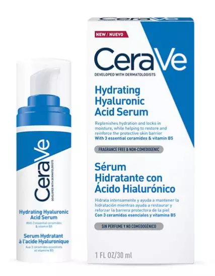 CeraVe  Hydrating Hyaluronic Acid Serum