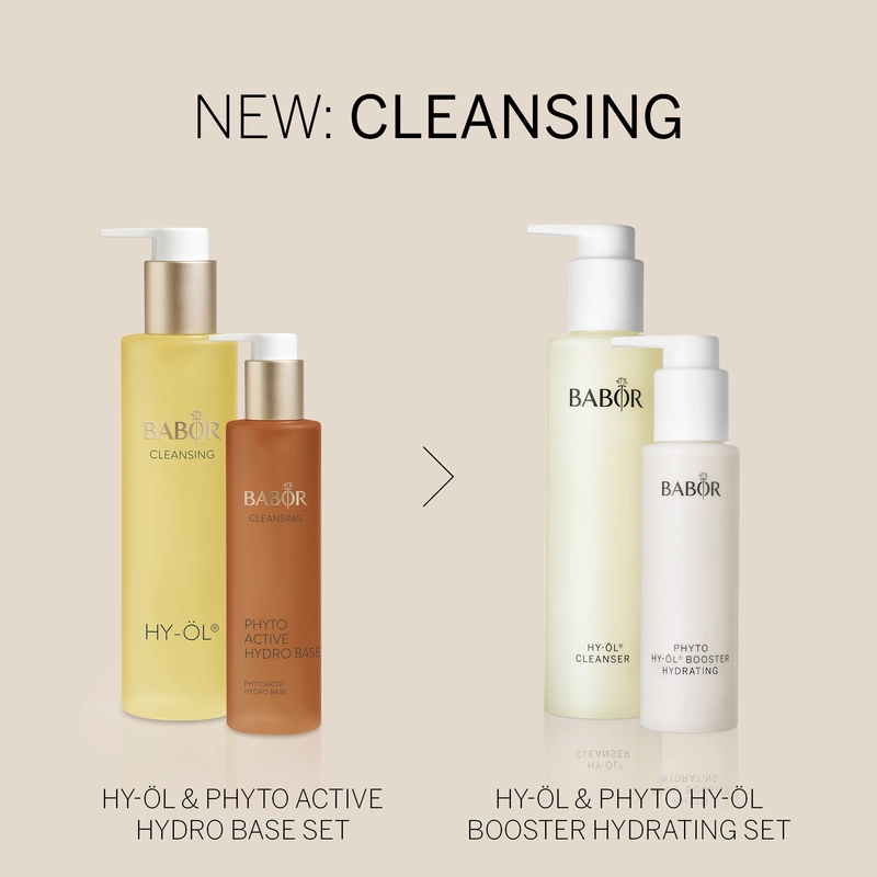 BABOR  Cleansing HY-ÖL Cleanser & Phyto HY-ÖL Booster Hydrating Set