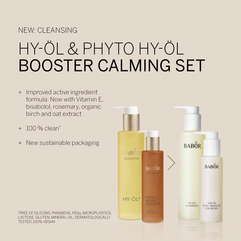 BABOR  Cleansing HY-ÖL Cleanser & Phyto HY-ÖL Booster Calming Set