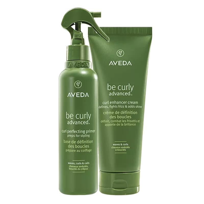 AVEDA  Be Curly Advanced™ styling set wavy hair and curls