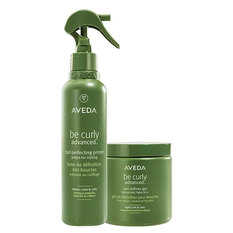 AVEDA  Be Curly Advanced™ styling set kroes haar en strakke krullen