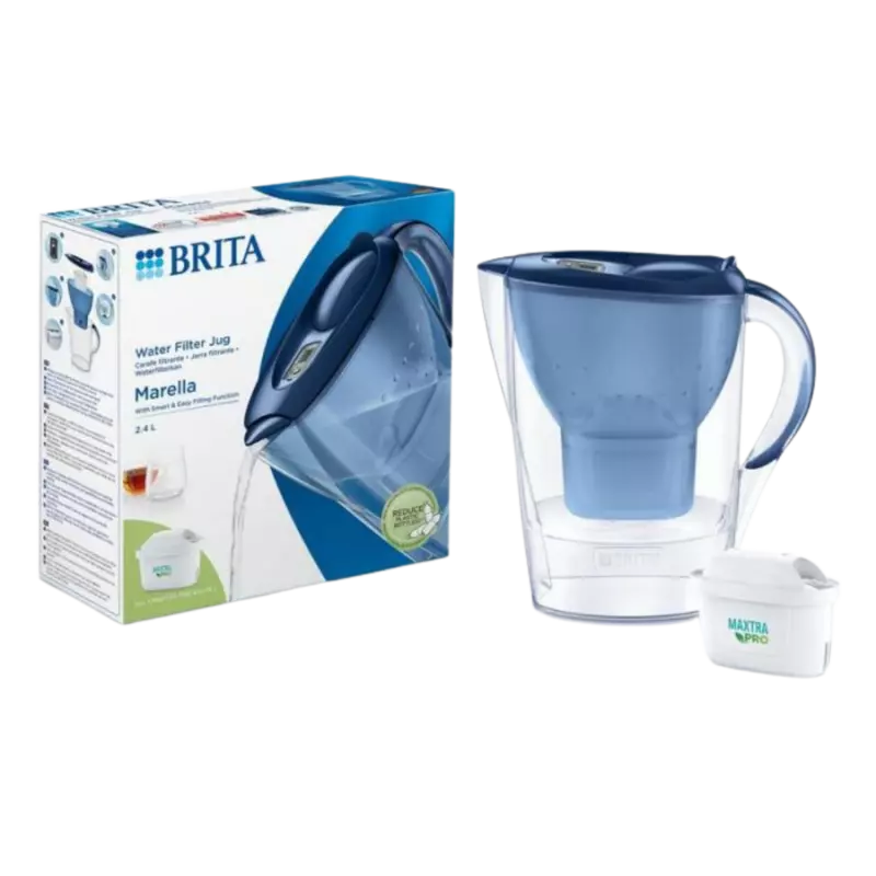 BRITA  Marella Cool Water Filter Jug 2,4L + Maxtra Pro All-in-1 Waterfilter