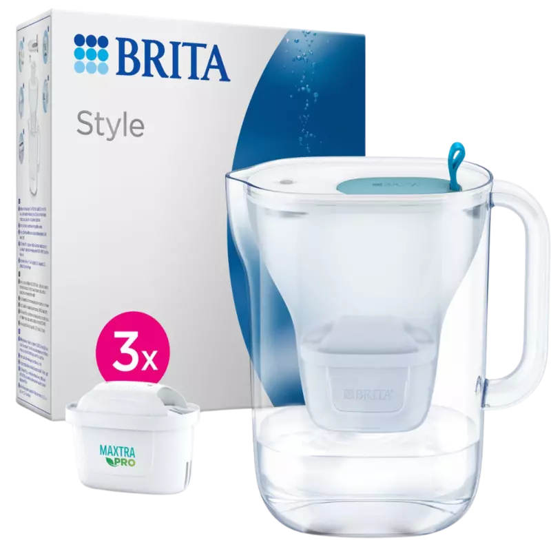 BRITA  Style Cool Water Filter Jug + 3x Maxtra Pro All-in-1