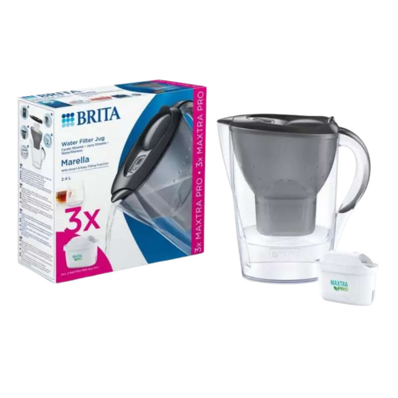 BRITA  Marella Cool Water Filter Jug 2,4L + 3 Maxtra Pro All-in-1 Waterfilters