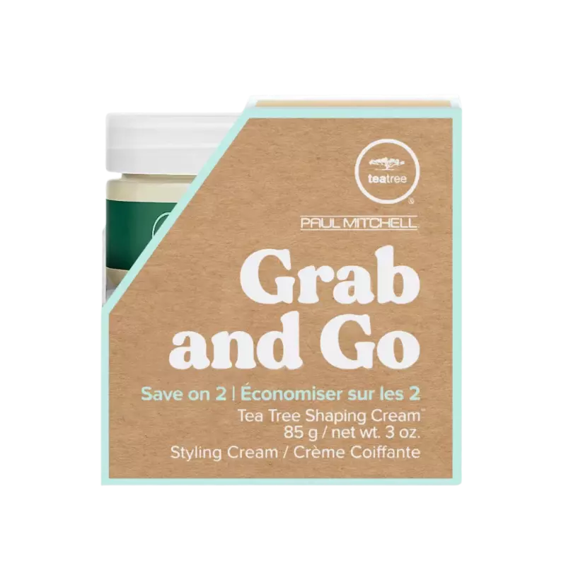 Paul Mitchell  Grab & Go Tea Tree Shaping Cream Duo