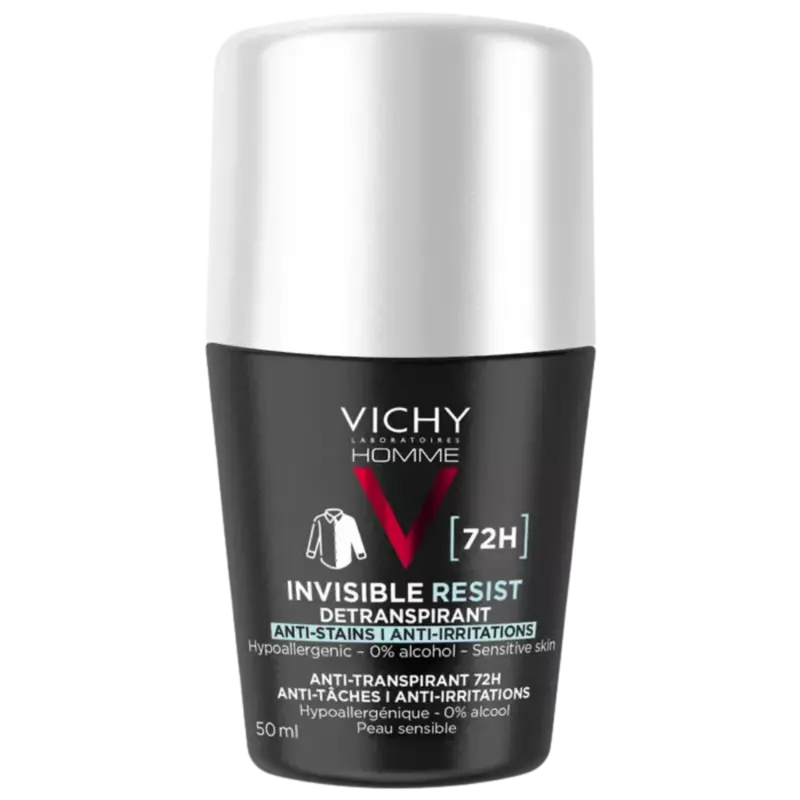 Vichy  Homme Deodorant 72H Invisible Resist